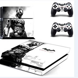 Batman Arkham Knight Theme Skin Sticker Cover for PS4 Console and Controllers
