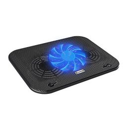 Ultra Slim Mono Fan Portable Cooling Pad for Upto 14 inch Laptops and Notebooks