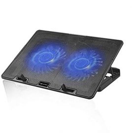 Lapcare Chillmate Ergonomic Laptop Cooler and Stand (Black)