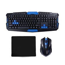 Zibuyu 2.4G Wireless Gaming Keyboard and Game Mouse Set Combo