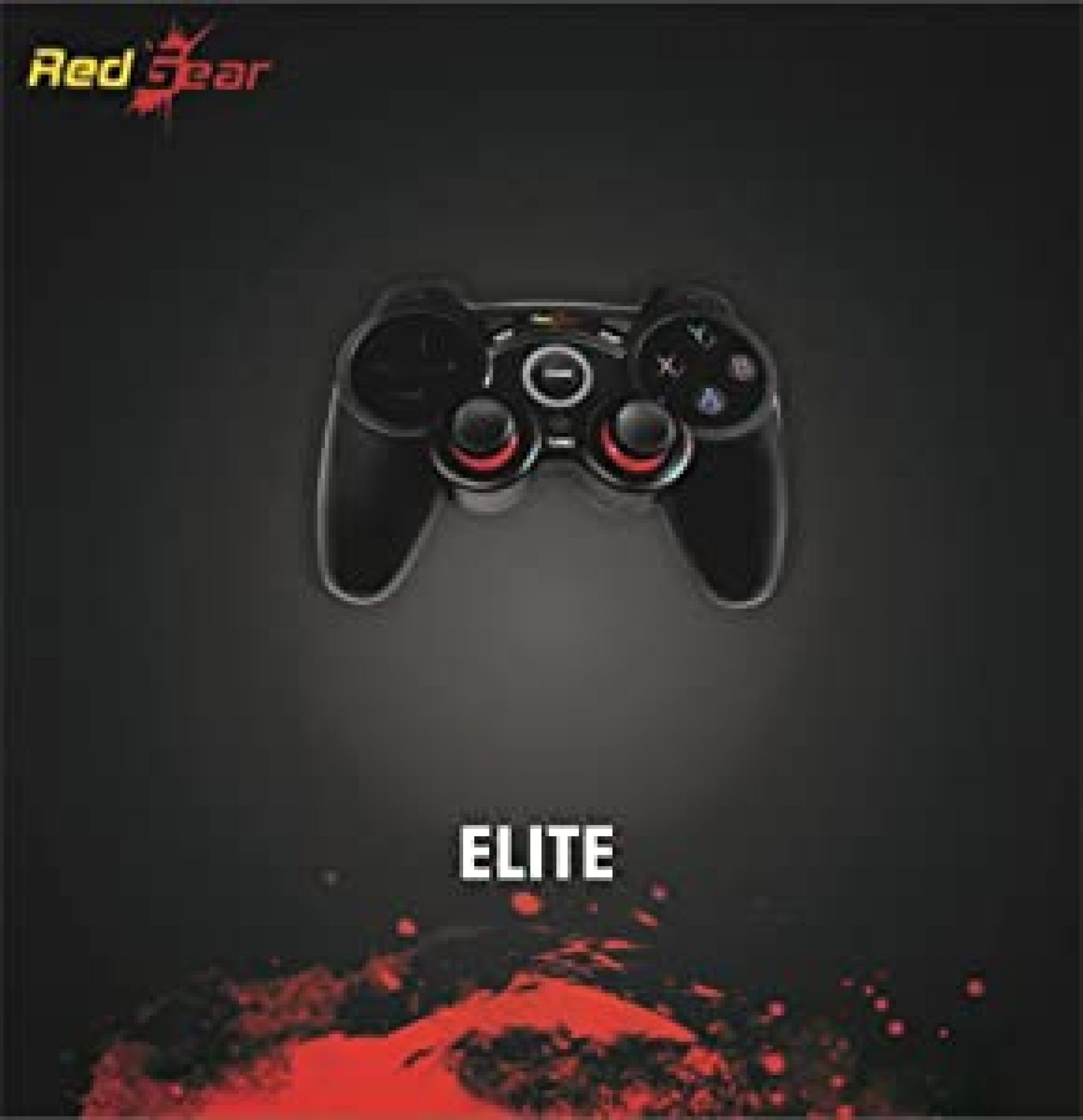 Redgear Elite Wireless Gamepad for PC Games (Black) Console Players