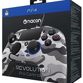 Nacon Official Sony PS4 Revolution Controller – Limited Edition (Camo Grey)