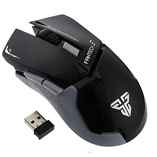 EDGEMETER FANTECH ABS Plastic 2.4GHz Optical Gaming Wireless Mouse