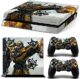 Transformers 4 Bumblebee Theme Skin Sticker Cover for PS4 Console and Controllers