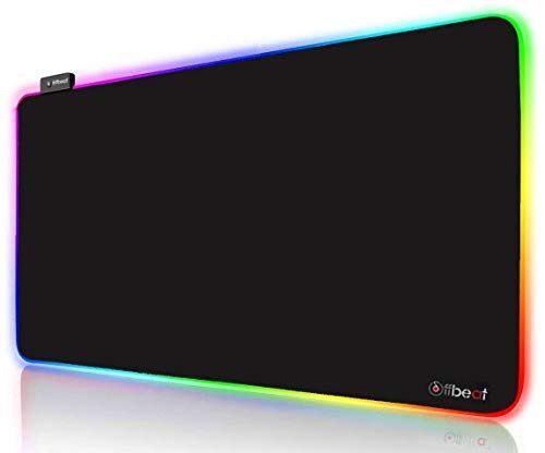 Non-Slip Gaming Mouse Pad, RGB, Large Extended Gaming Pad Mat