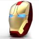 Iron Man 2.4G Wireless Silent Click 3 Adjustable Gaming Mouse DPI 800/1200/1600 for PC (Gold)