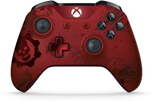 Xbox One Wireless Controller – Gears of War 4 Limited Edition (Crimson Red)